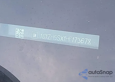 2017 Chevrolet Malibu Premier from USA, damaged, VIN 1G1ZH5SX1HF173678